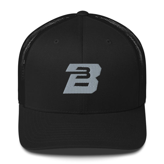 B3 Trucker Cap Grey Logo
